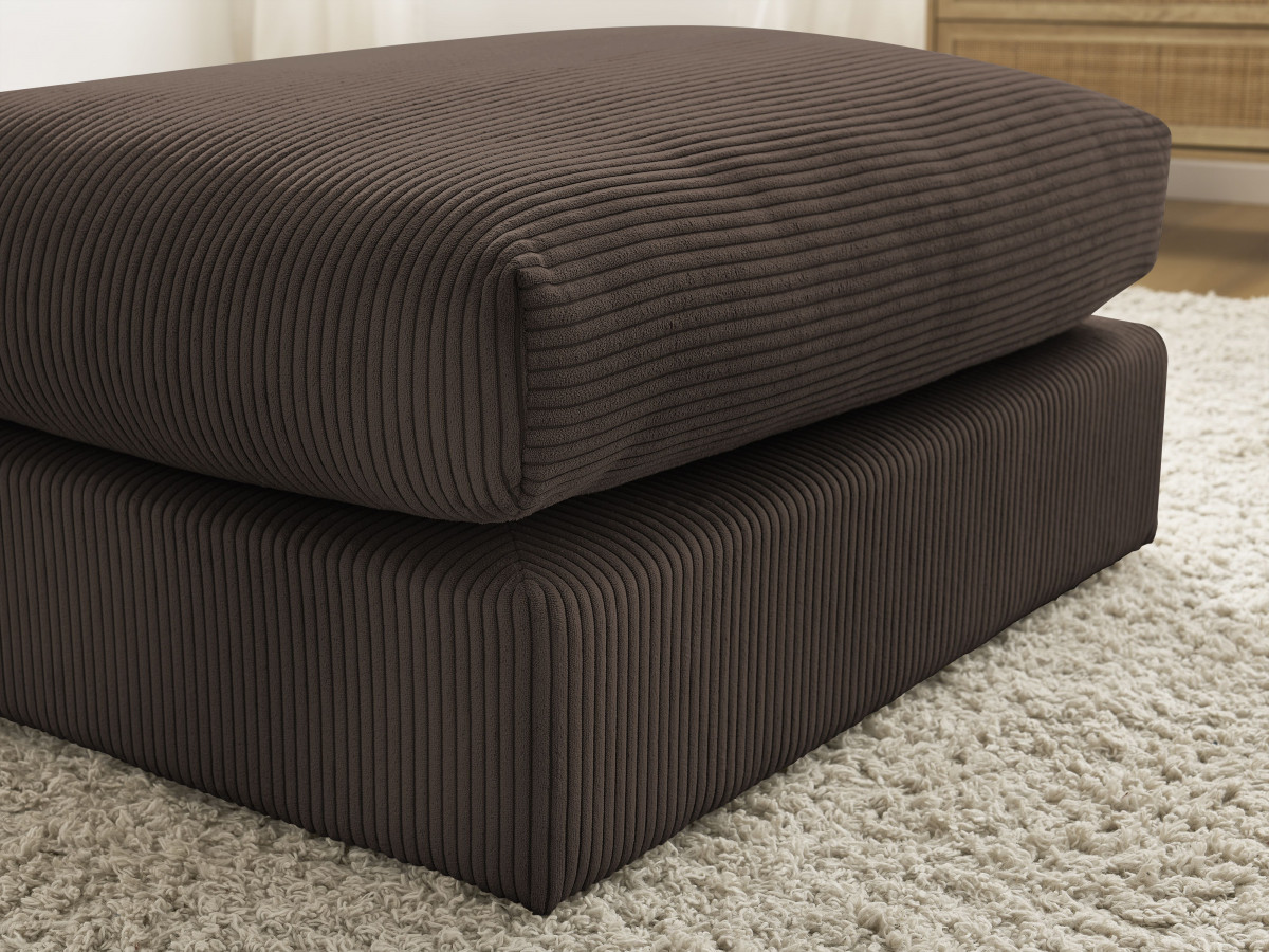 Bobochic Paris Pouf Cordsamt Braun