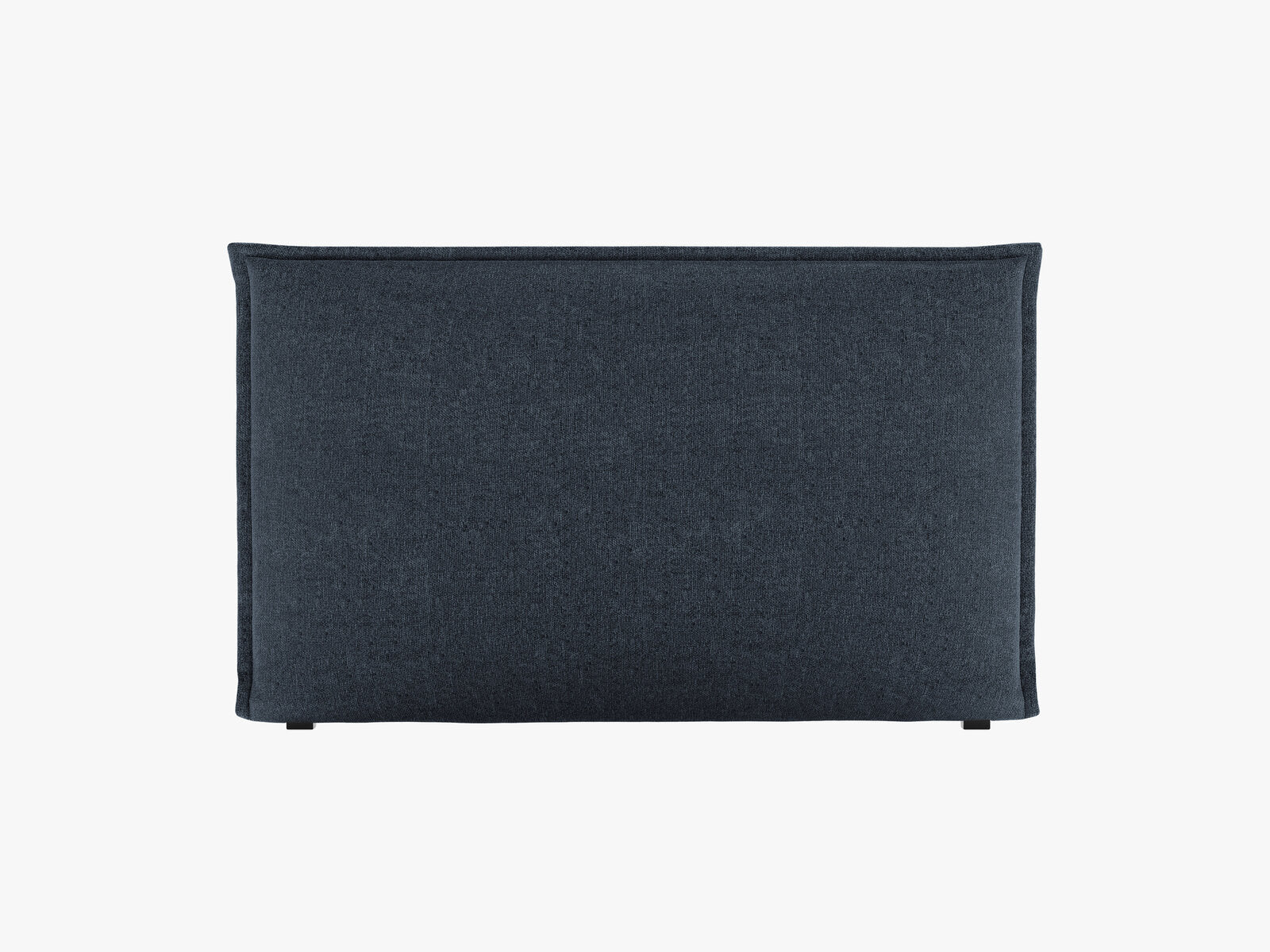 Micadoni Monica Samtiger Kopfteil 140 cm (H 95 cm) Chenille Eden Marineblau 140x95