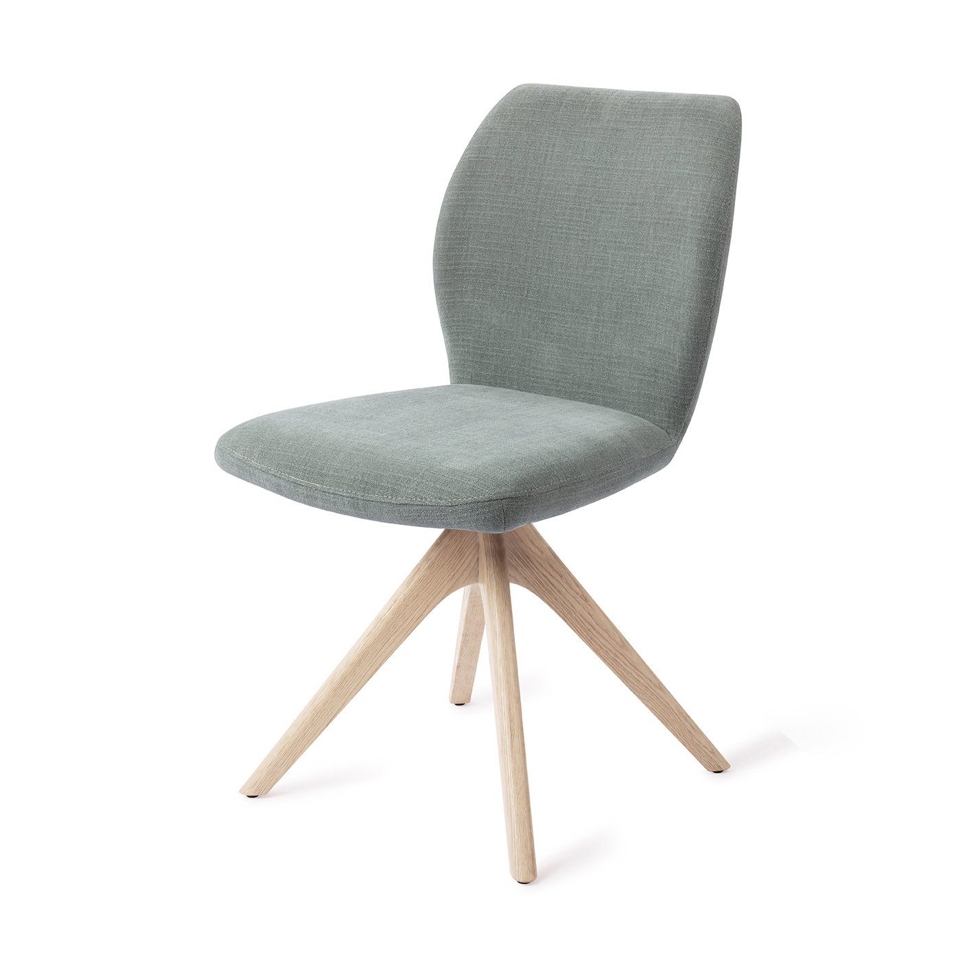 Jesper Home Esszimmerstuhl Ikata Breezy Blue Revolve Eiche gebleicht