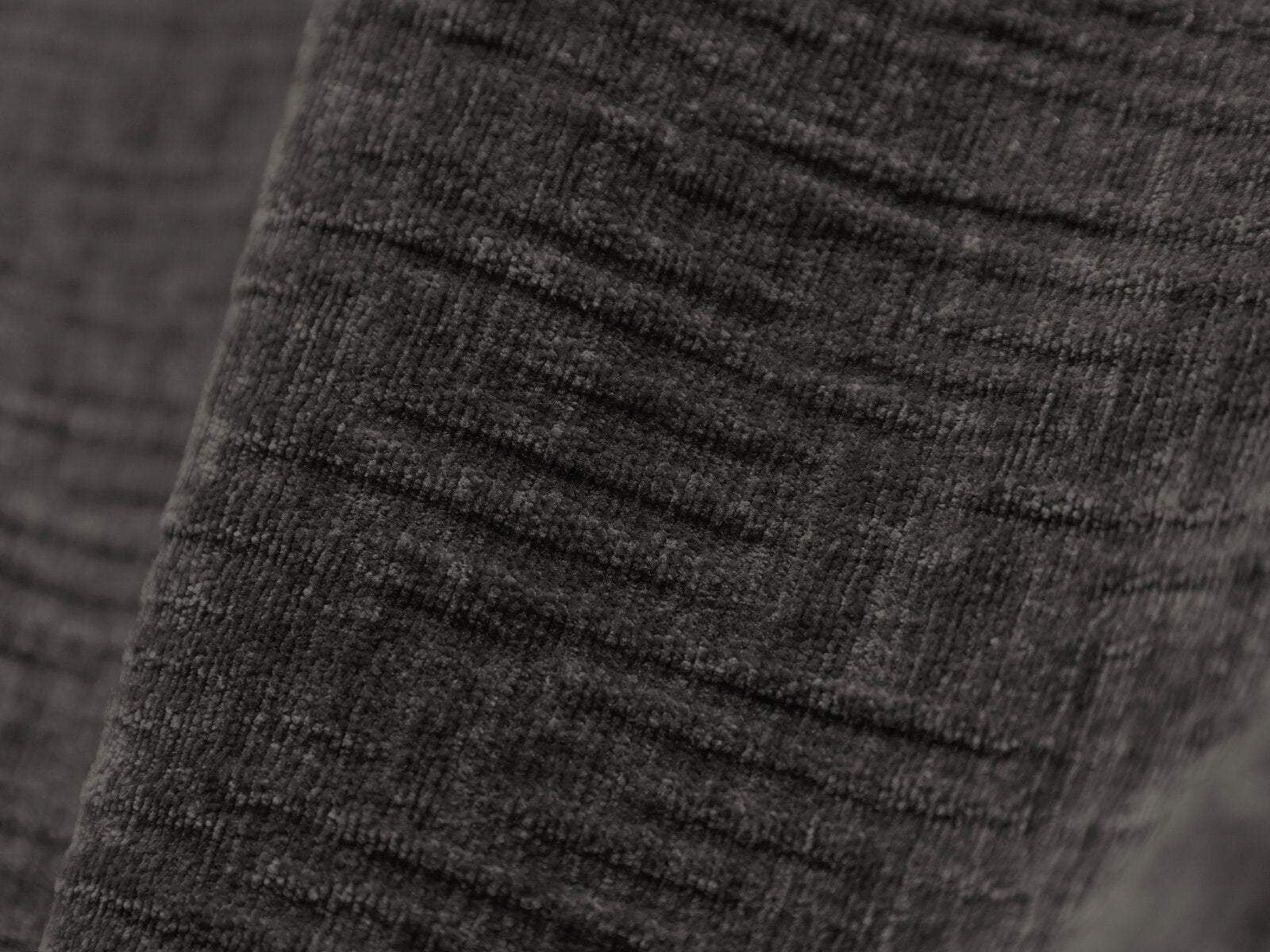Micadoni Kaelle Ecksofa mit Bettfunktion und Stauraum Links Chenille Over The Horizon Dunkelgrau