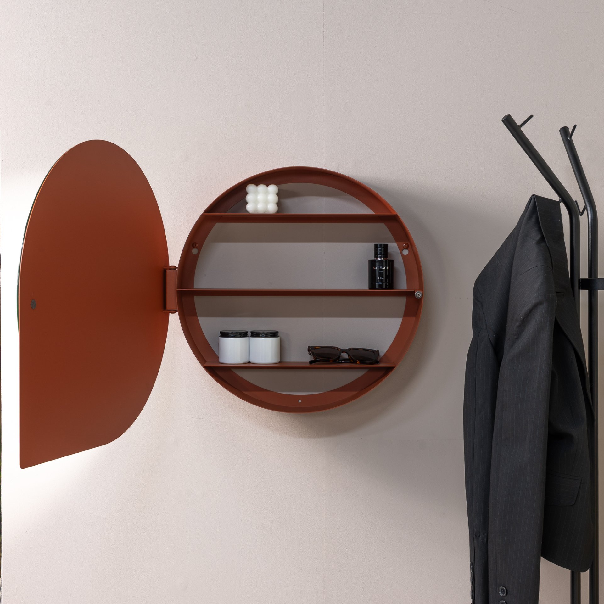 Spinder Design Spiegelschrank Sonnet Large Tuscan Terra