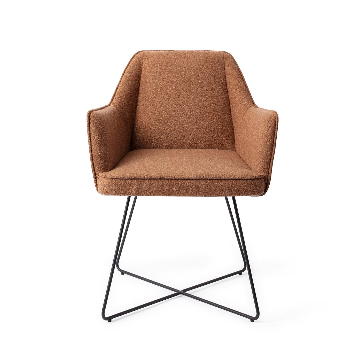 Jesper Home Esszimmerstuhl Tome Cinnamon-Bun Cross Schwarz moebelfaktor