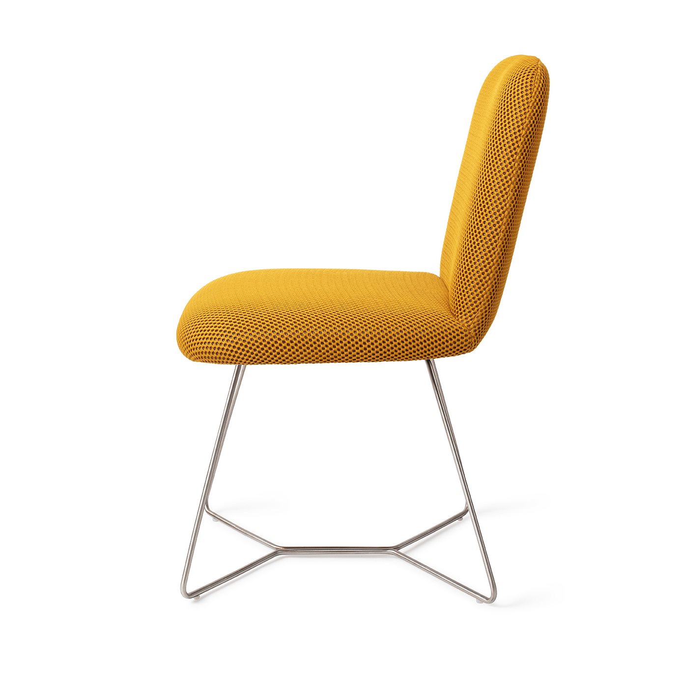 Jesper Home Esszimmerstuhl Taiwa Groovy-Garam Beehive Stahl