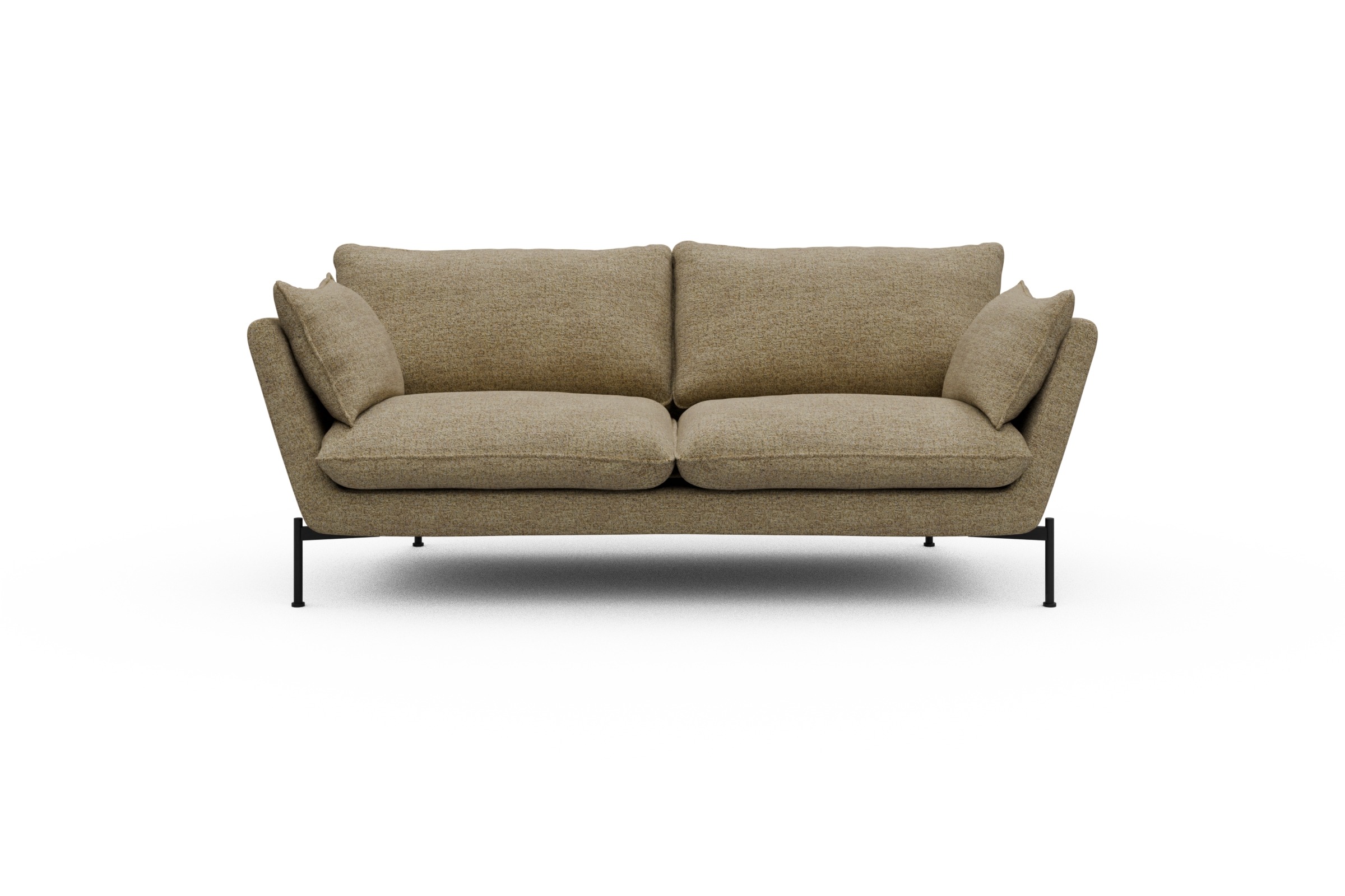 Skandi Home Sofa Anton 2-Sitzer Carreno-Silician-Yellow moebelfaktor