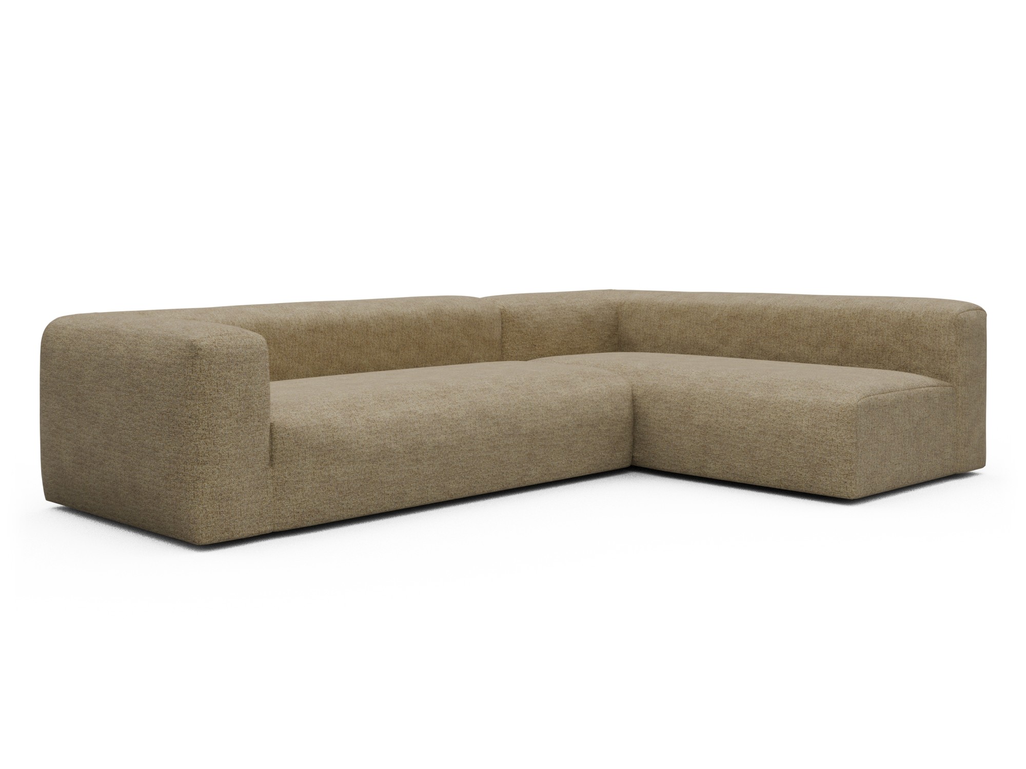 Skandi Home Ecksofa Fred 2x 2,5-Sitzer rechts offen Carreno-Silician-Yellow moebelfaktor
