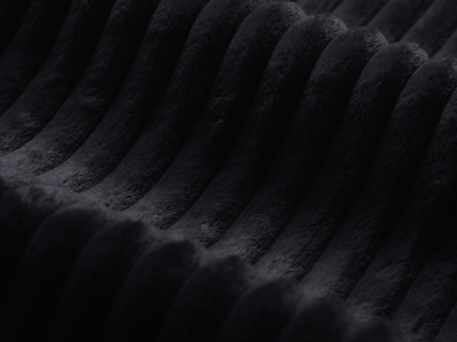Micadoni Pouf Dia 40cm Kord Tilia Schwarz