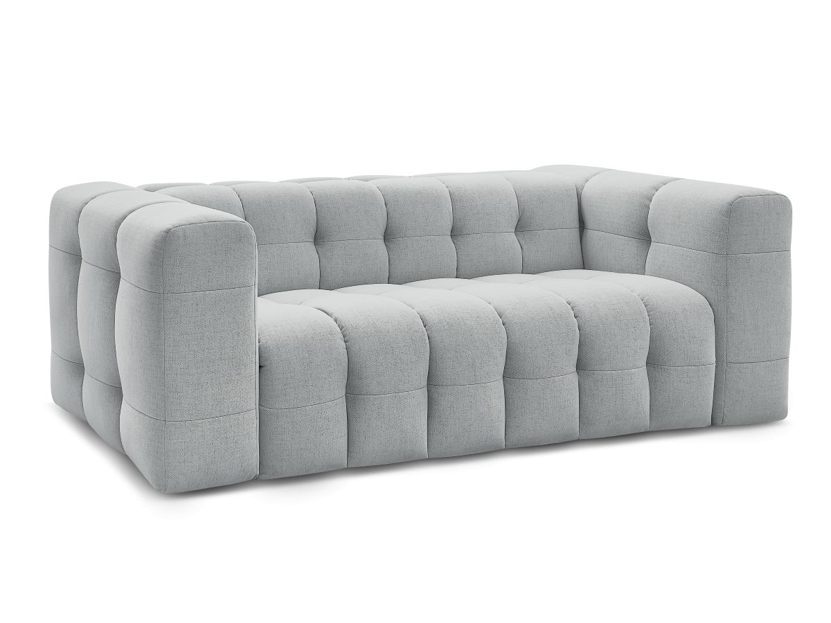 Bobochic Cloud Schlafsofa 3-Sitzer Stoff Hellgrau