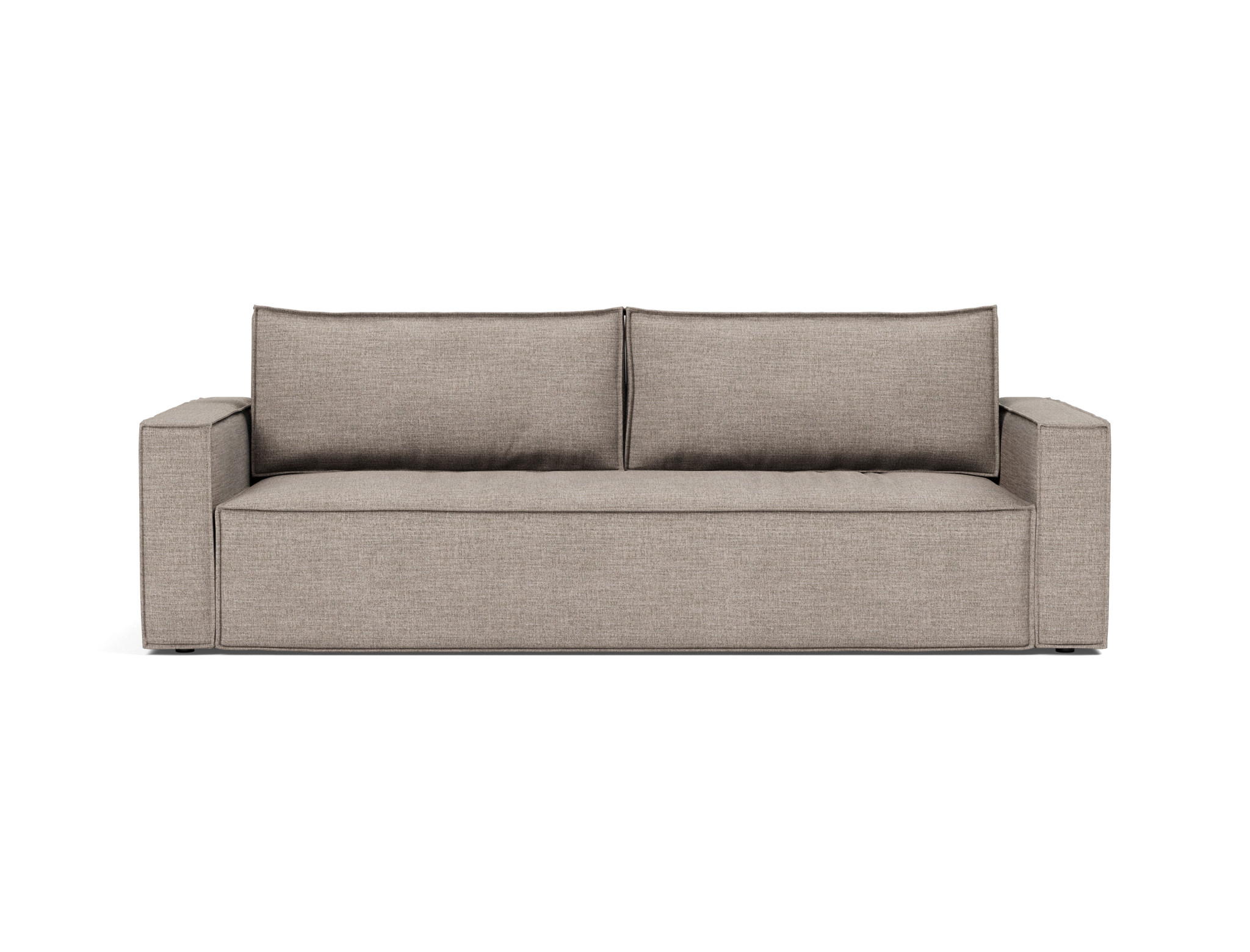 Schlafsofa Newilla Chenille Yuveno 472-Warm-Grey