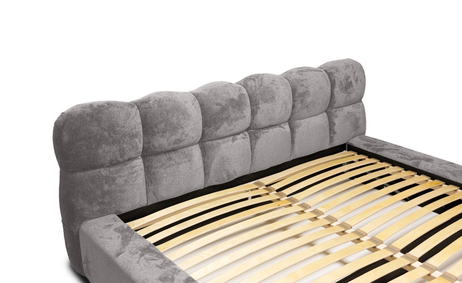 Polsterbett Vento-New Chenille 140x200 mit Metallrahmen Tender Way 80