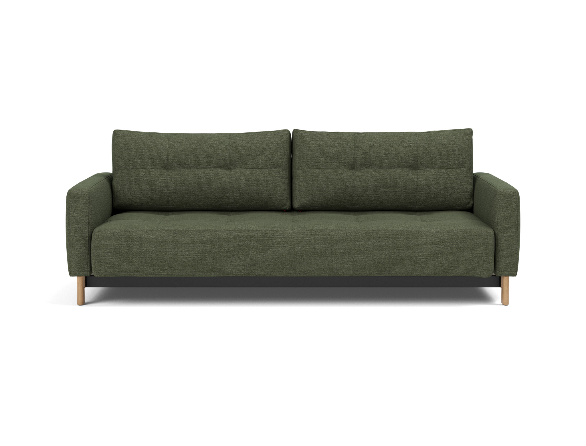 Schlafsofa Pyxis D.E.L. Strukturierter Stoff Taura 353-Forest