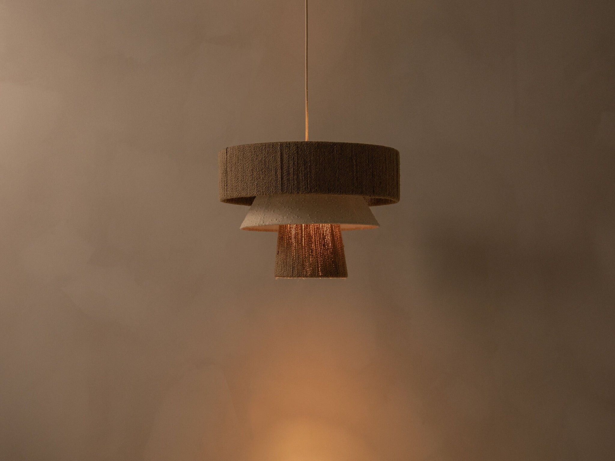 Micadoni Desa Pendelleuchte Beige