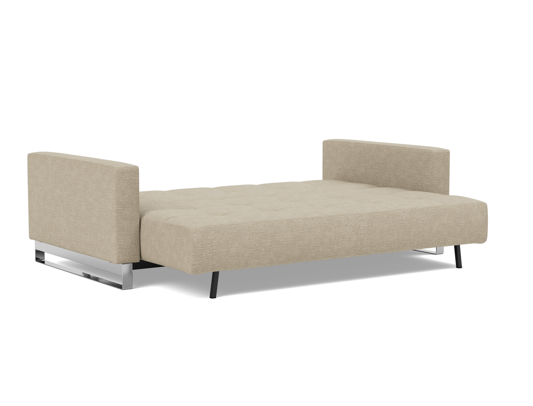 Schlafsofa Cassius D.E.L. Strukturierter Stoff Taura 356-Sand