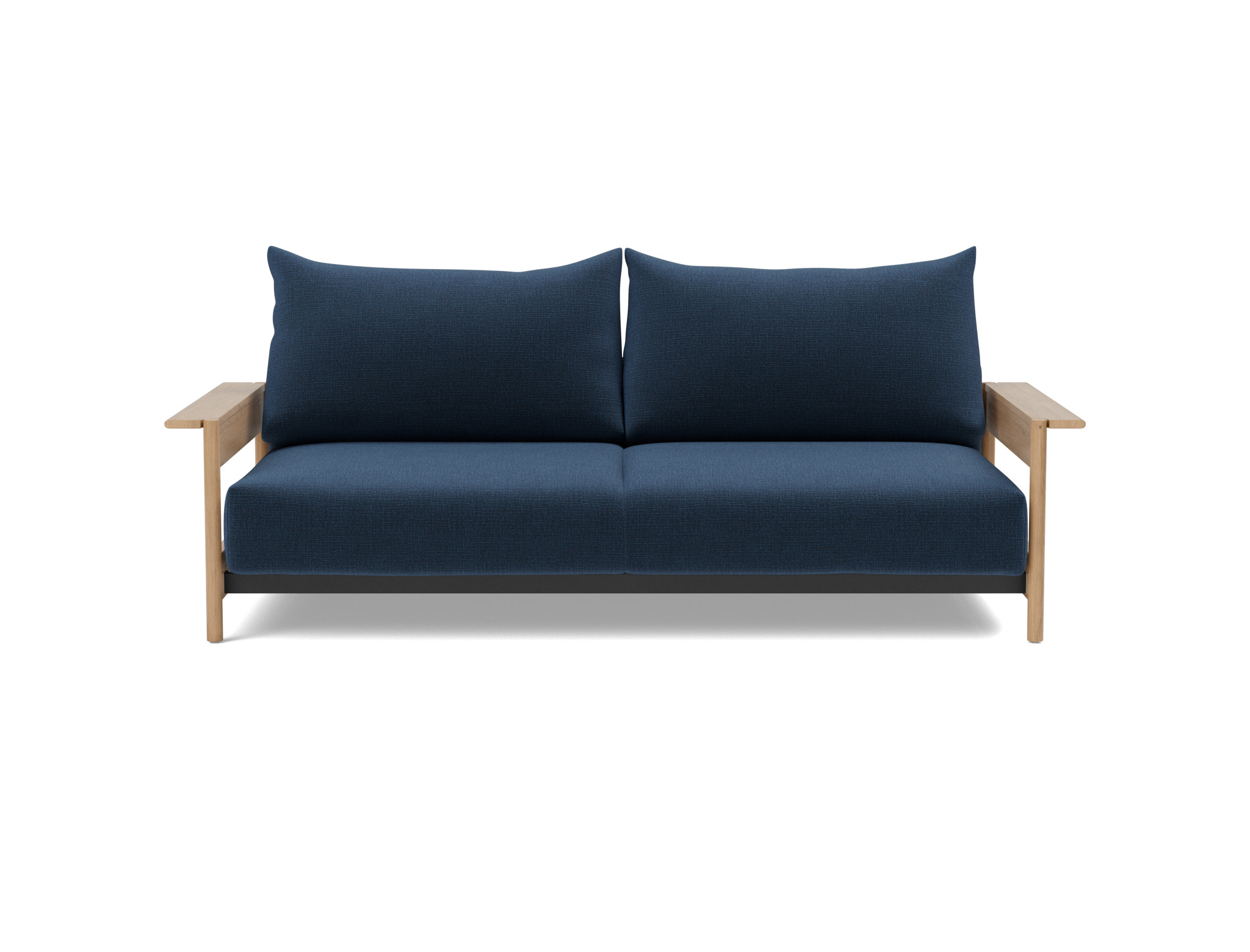 Schlafsofa Malloy Wood Chenille Esina 414-Indigo-Blue