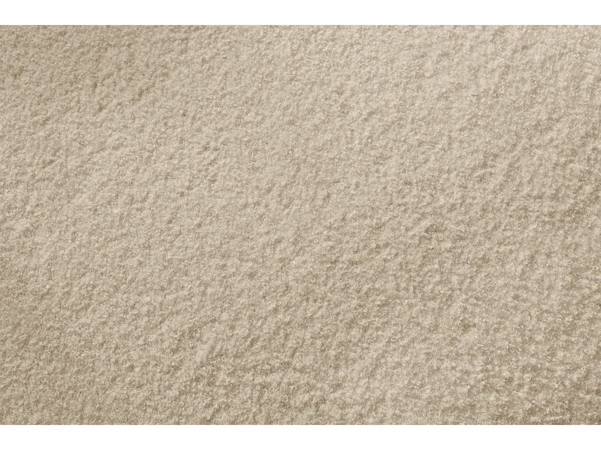 Bobochic Megeve Wohnlandschaft Bouclé-Stoff Beige Ecke links