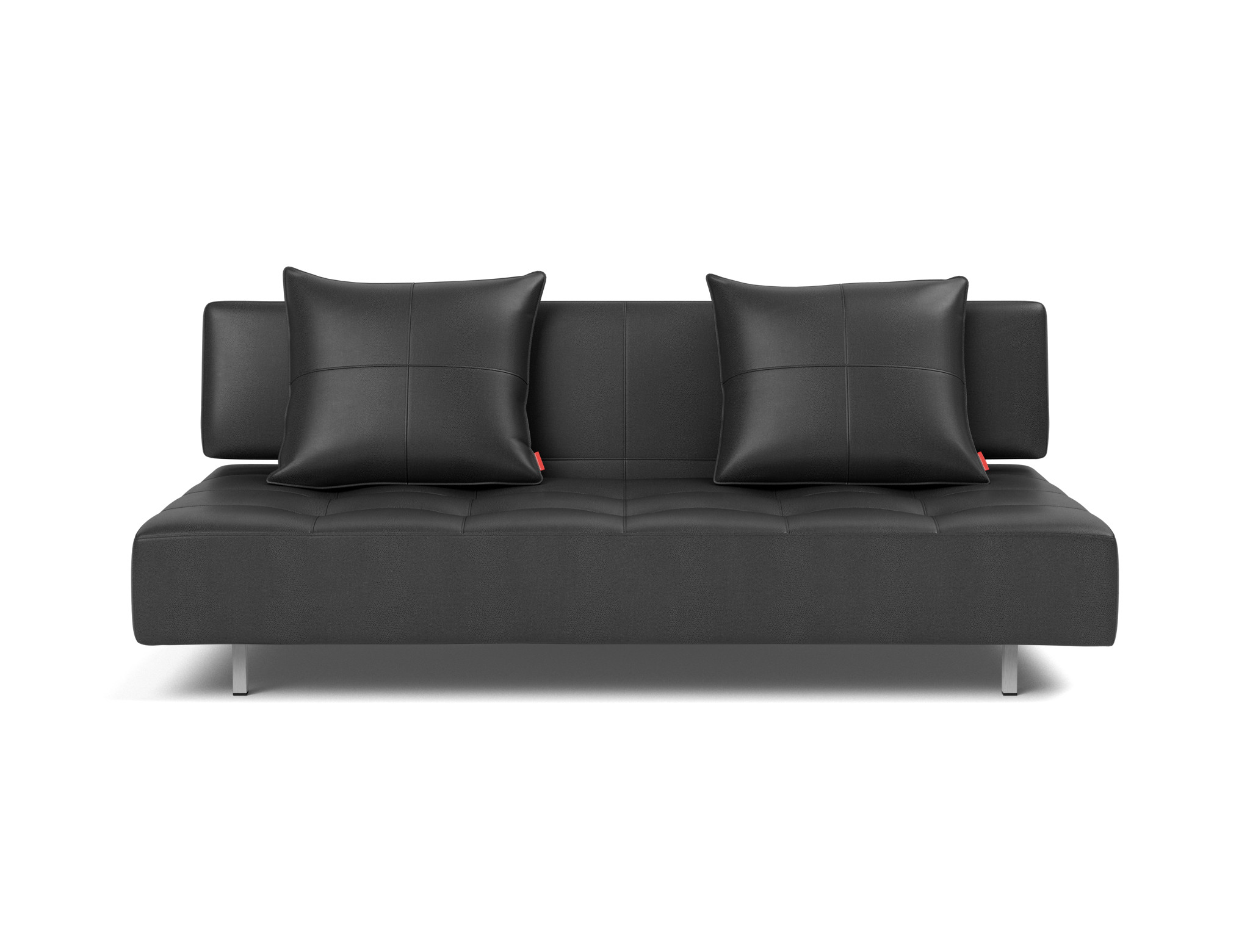 Schlafsofa Long Horn D.E.L. Lederoptik Faunal 550-Black
