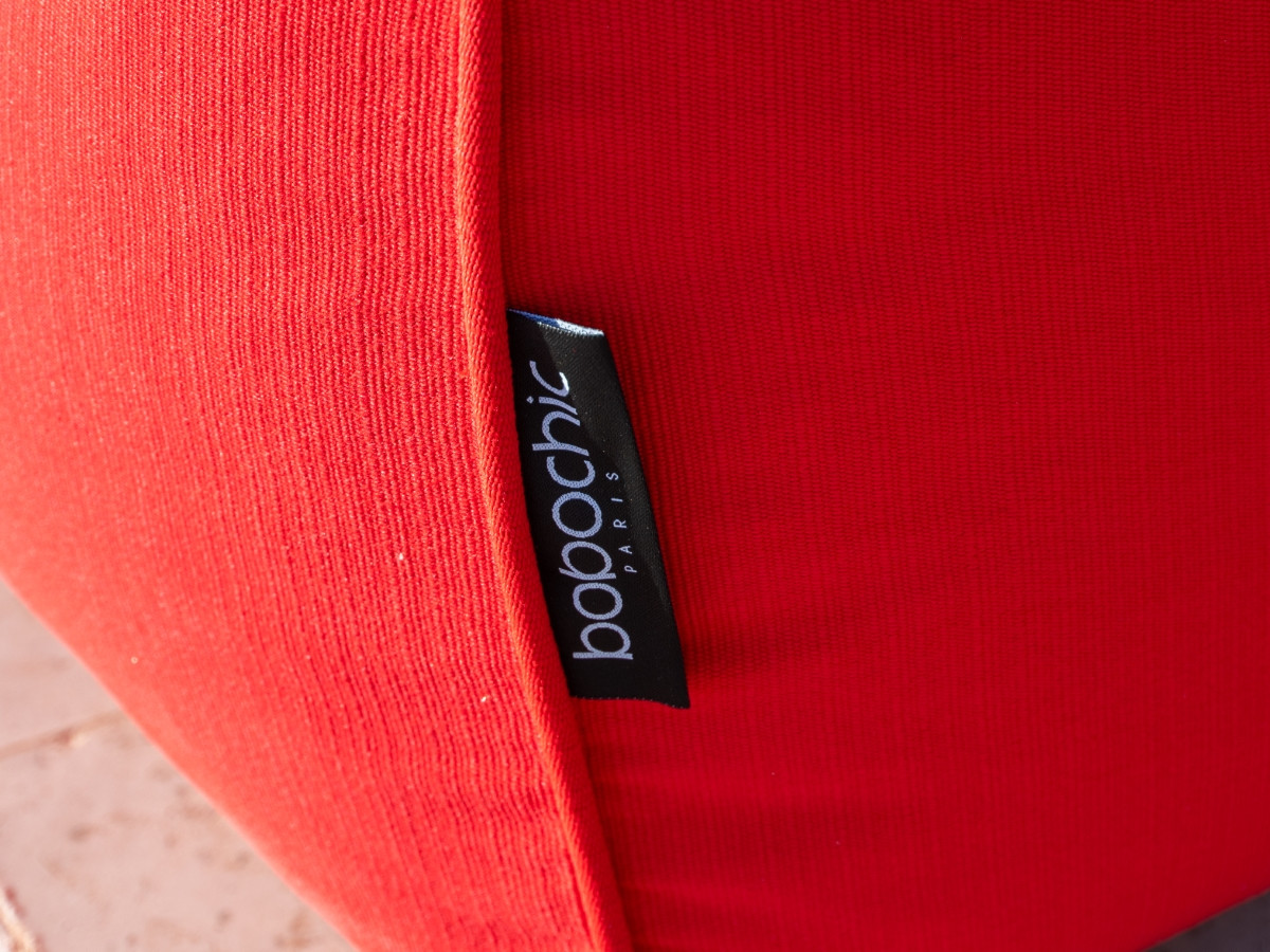 Bobochic Giulia Gartensofa 3-Sitzer Stoff Rot
