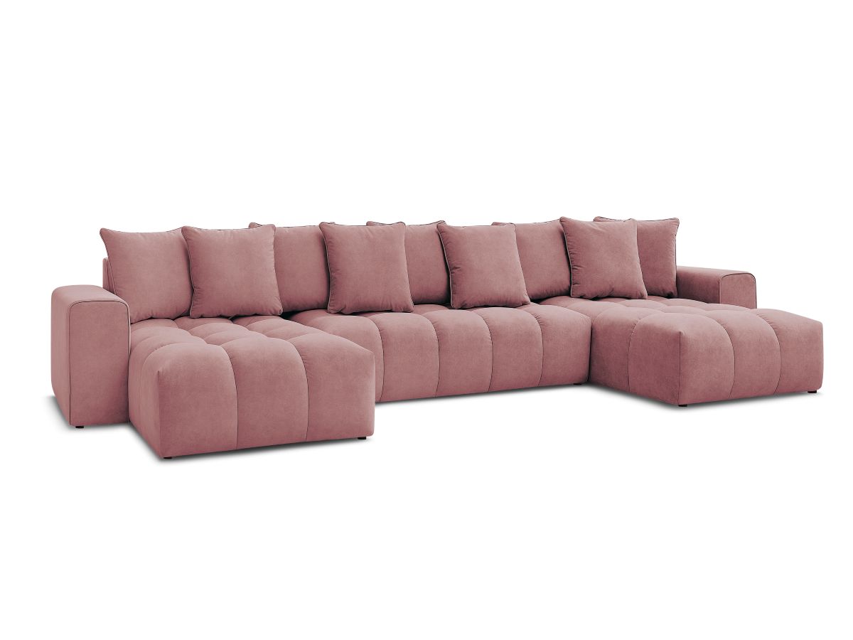 Bobochic Mont-blanc Wohnlandschaft Samt Rosa