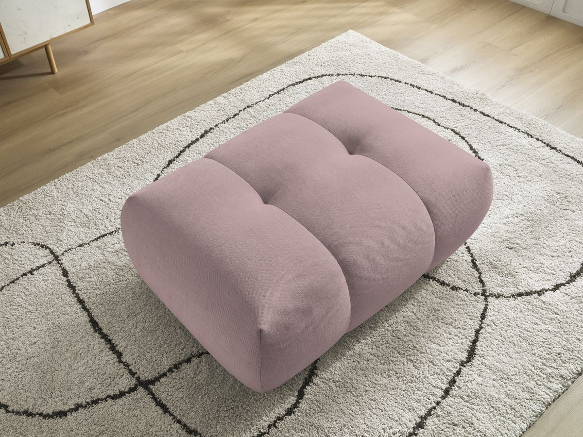 Bobochic Fuji Pouf Stoff Rosa