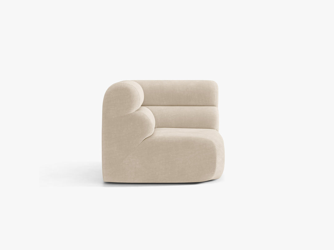 Micadoni Neo Eckmodul Chenille Golden Helles Beige