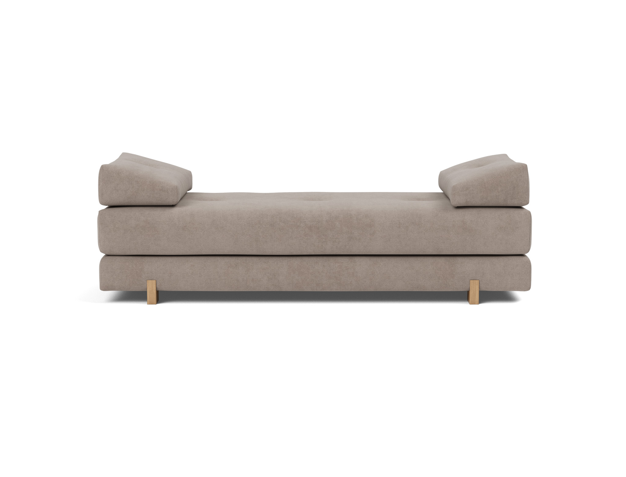 Tagesbett Sigmund Kord Cordufine 318-Beige Beine Drip Eiche