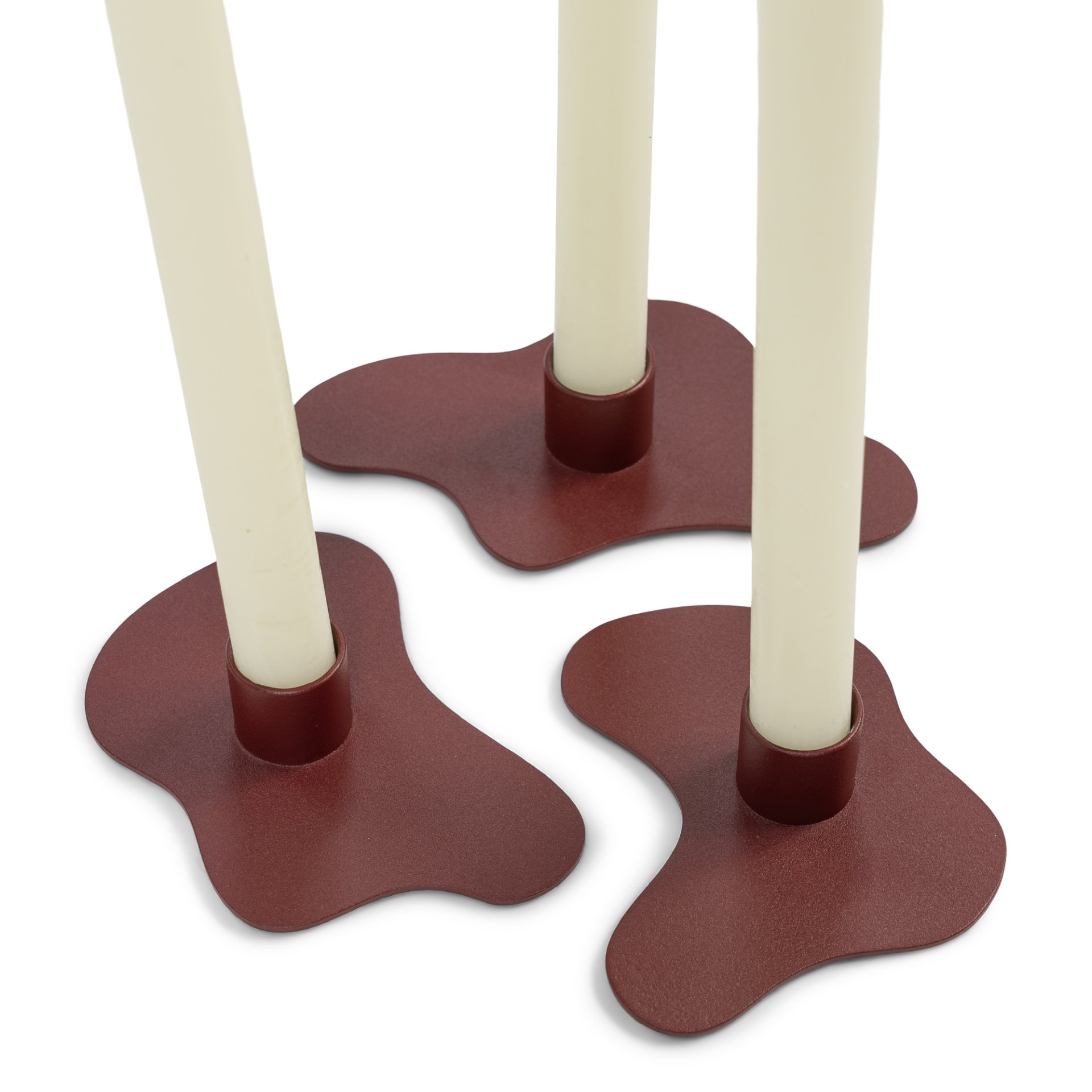 Spinder Design Kerzenhalter Melt Burgundy