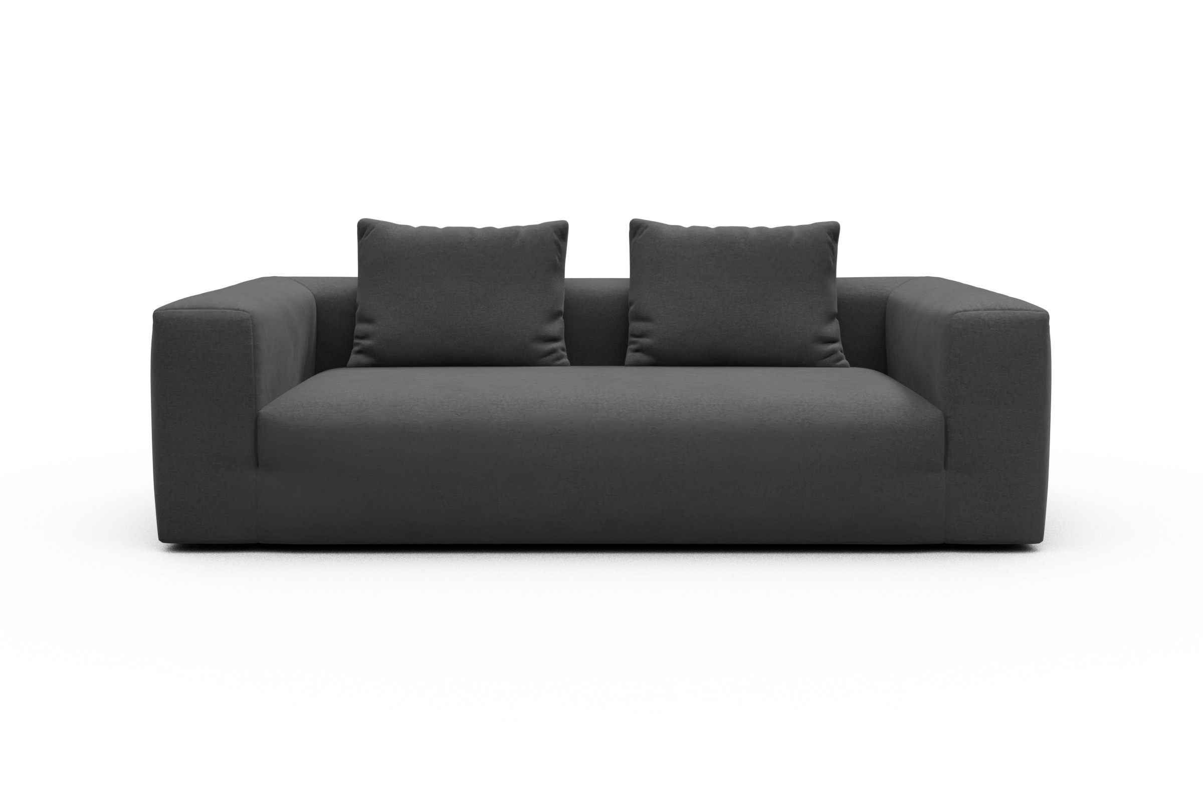 Skandi Home Sofa Fred 3-Sitzer Satya-Zinc moebelfaktor