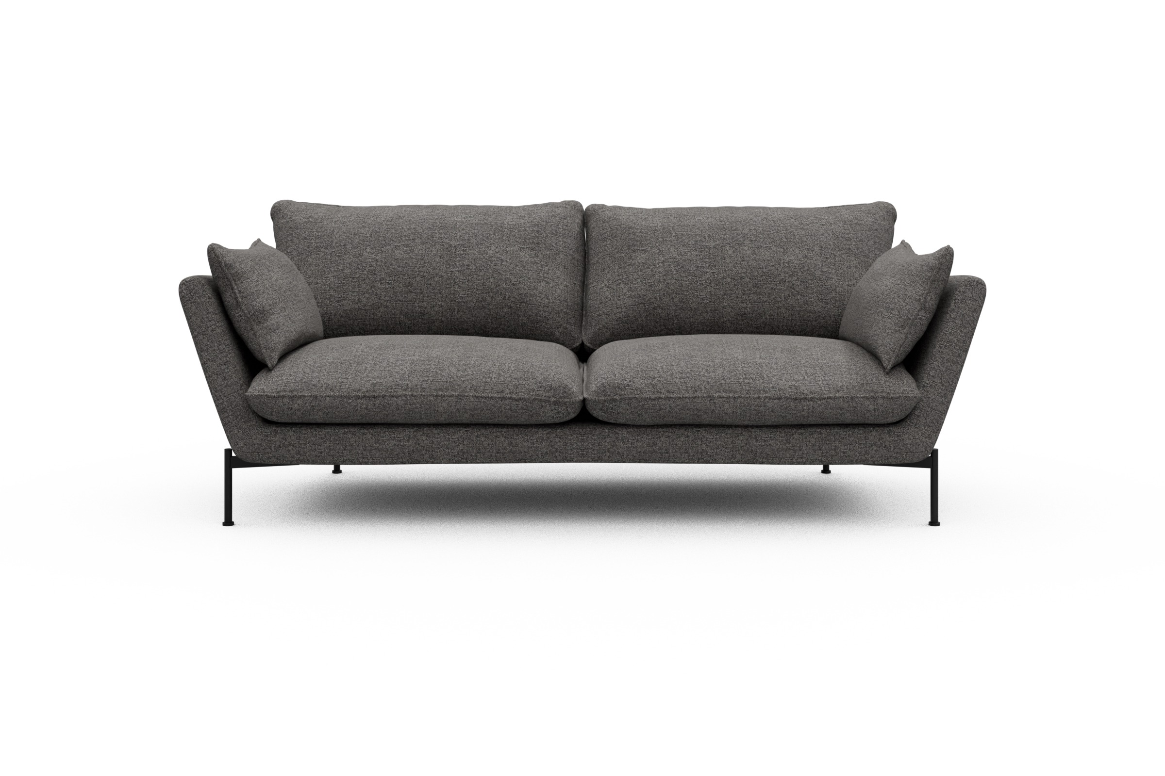 Skandi Home Sofa Anton 3-Sitzer Carreno-Salt-and-Pepper moebelfaktor