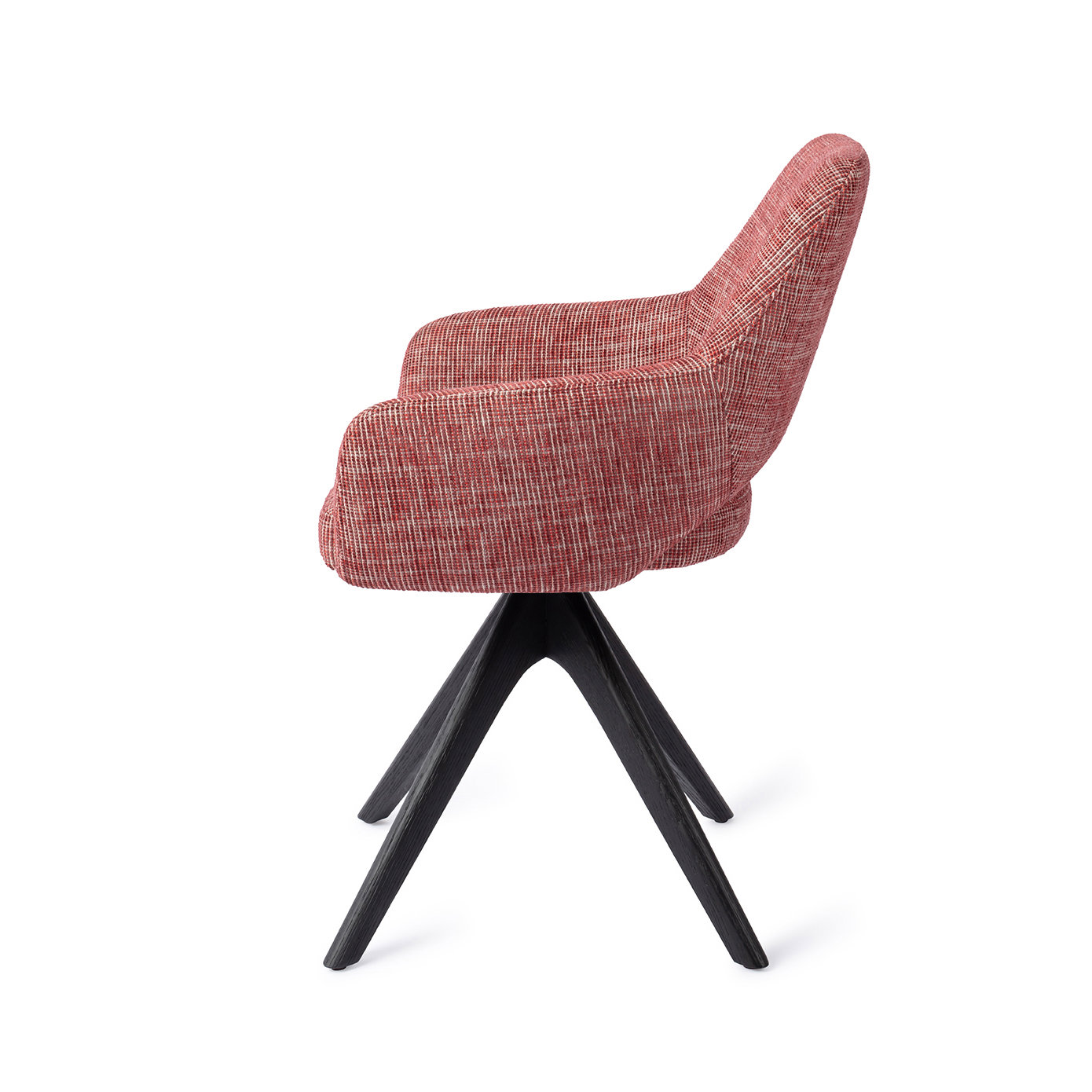 Jesper Home Esszimmerstuhl Yanai Berry Bars Revolve Eiche Schwarz