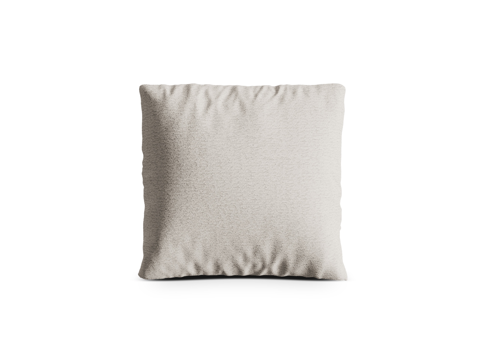 Cosmopolitan Design Kissen Kemi 45x45cm Boucle Coral Helles Beige
