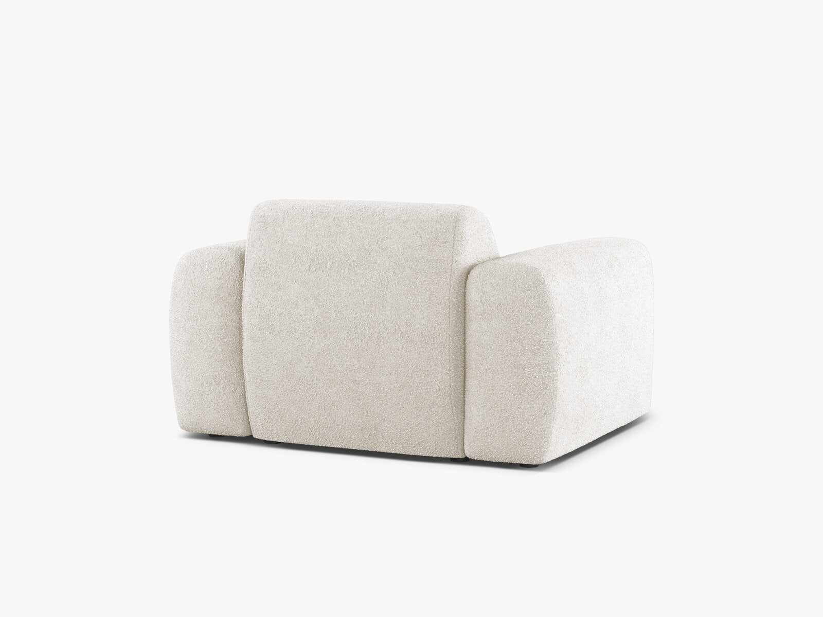 Micadoni Sessel Molino Boucle Baloo Weiß