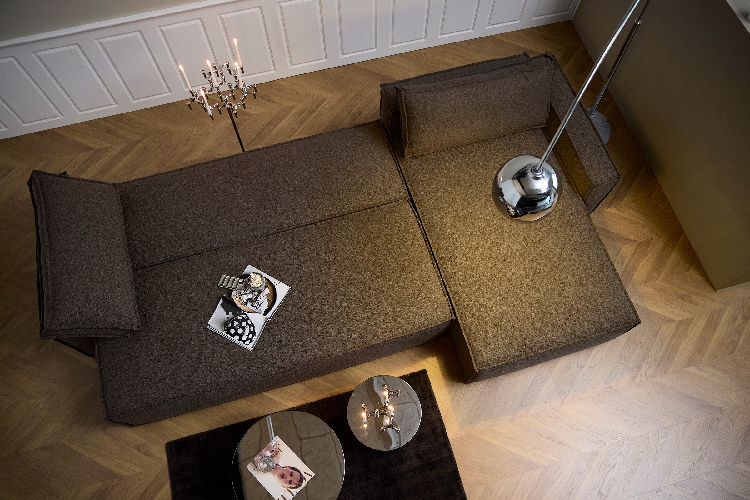 Schlafsofa Newilla mit Chaiselongue