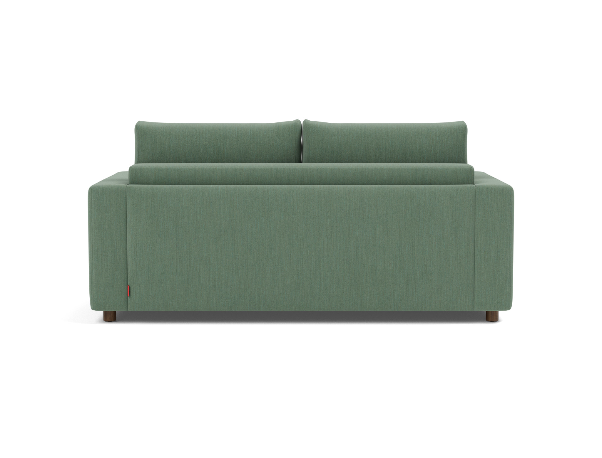Schlafsofa Neah mit Standard-Armlehnen 160 Flachgewebe Elegance 518-Green