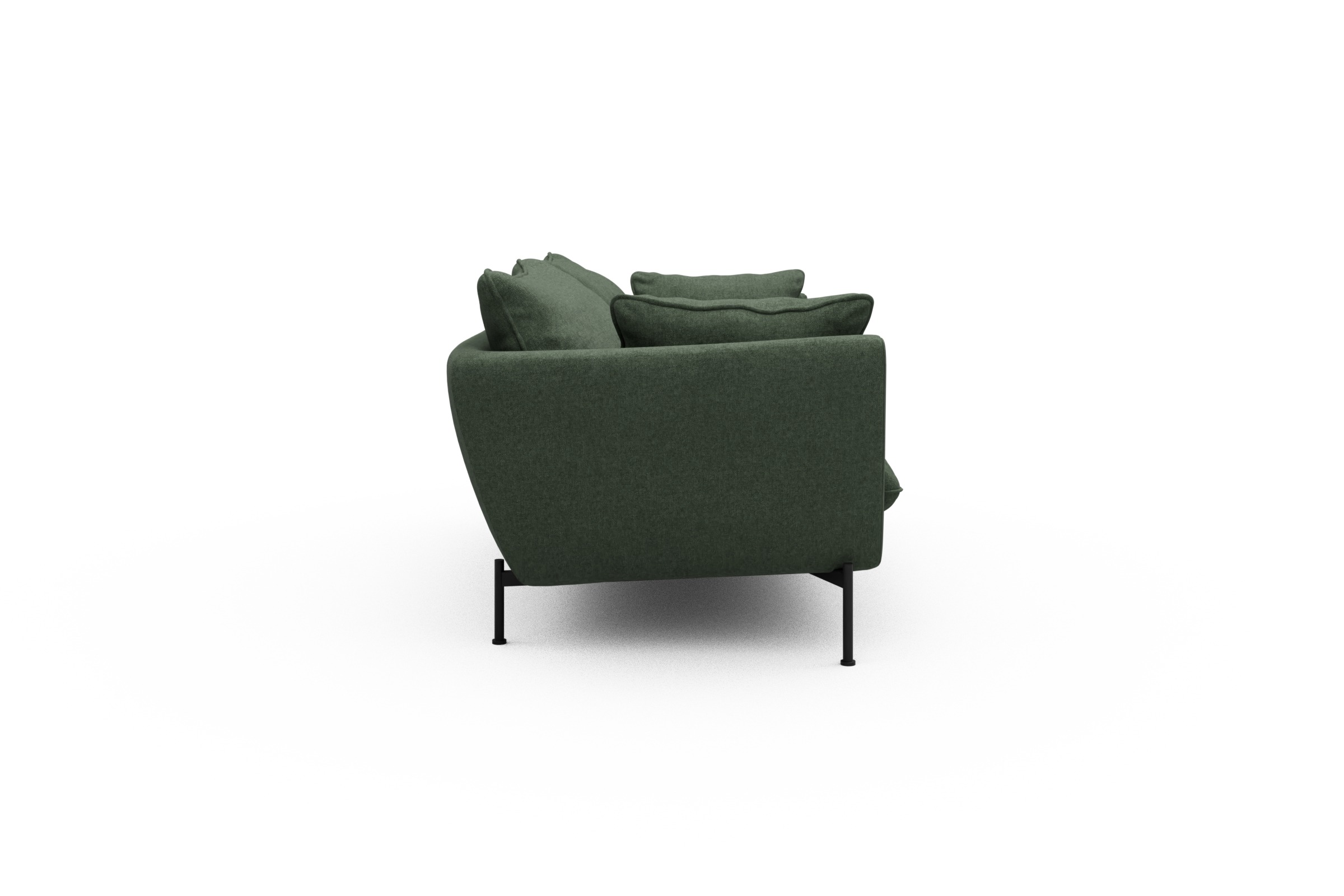 Sofa Anton PREMIUM 2-Sitzer Casone-Forest-Green