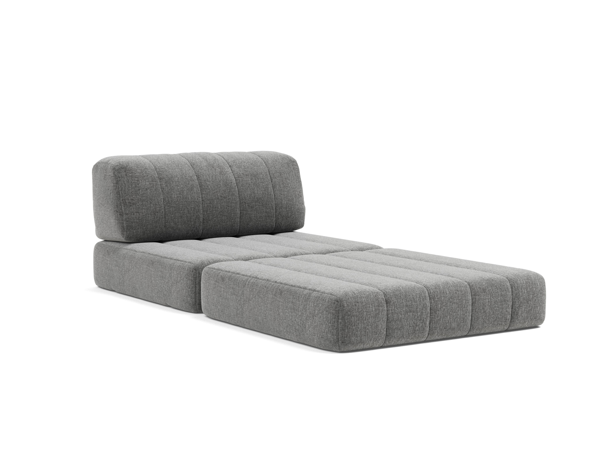 Schlafsessel CozyPad Strukturierter Stoff Twist 563-Charcoal