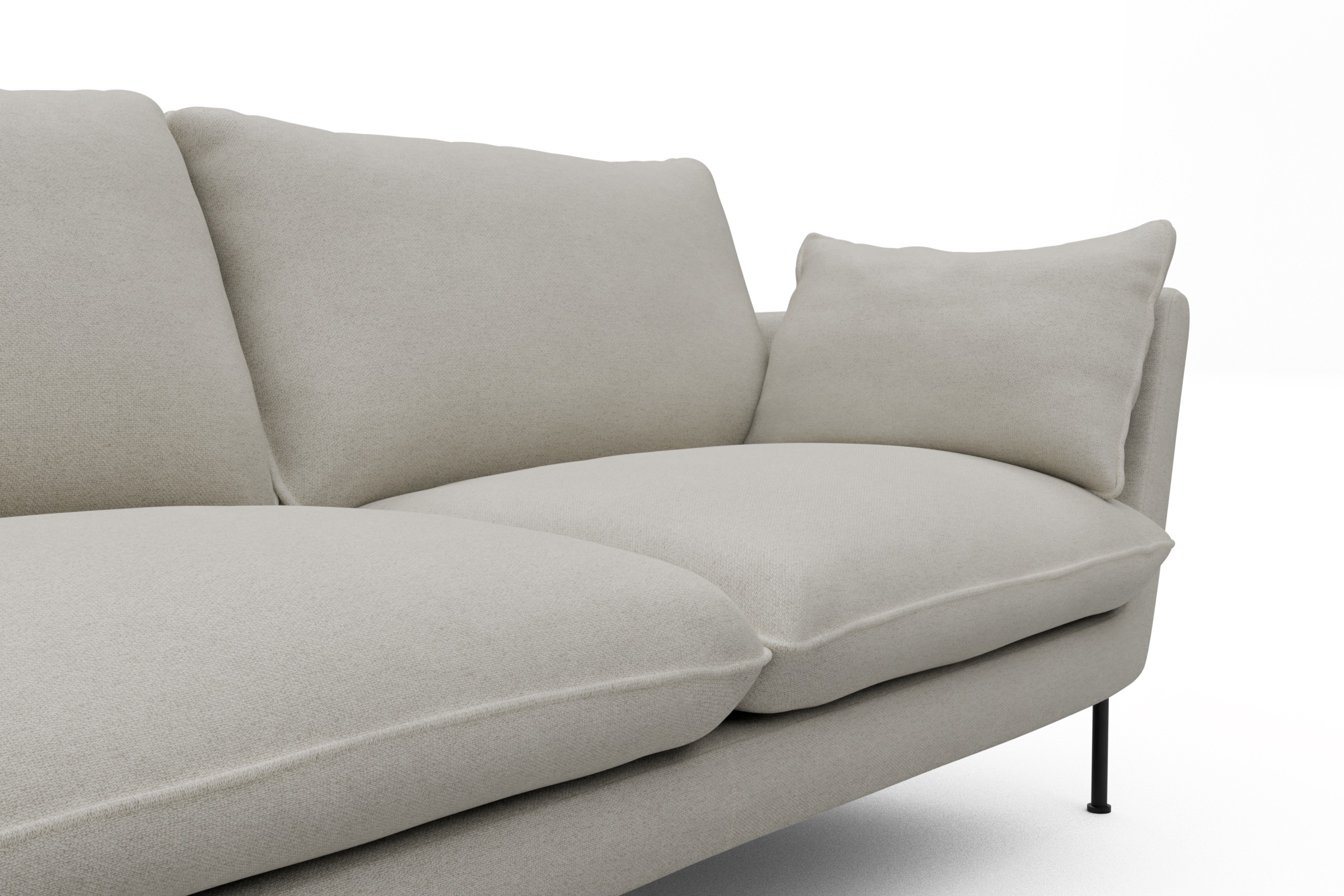 Sofa Anton 3-Sitzer Denari-Clean-Beige