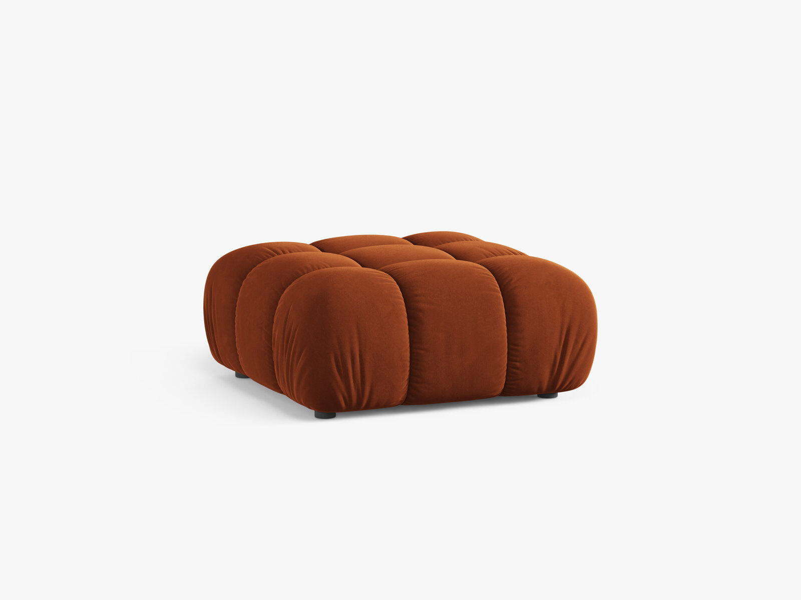 Micadoni Hocker Bellis Samt Bluvel Terrakotta