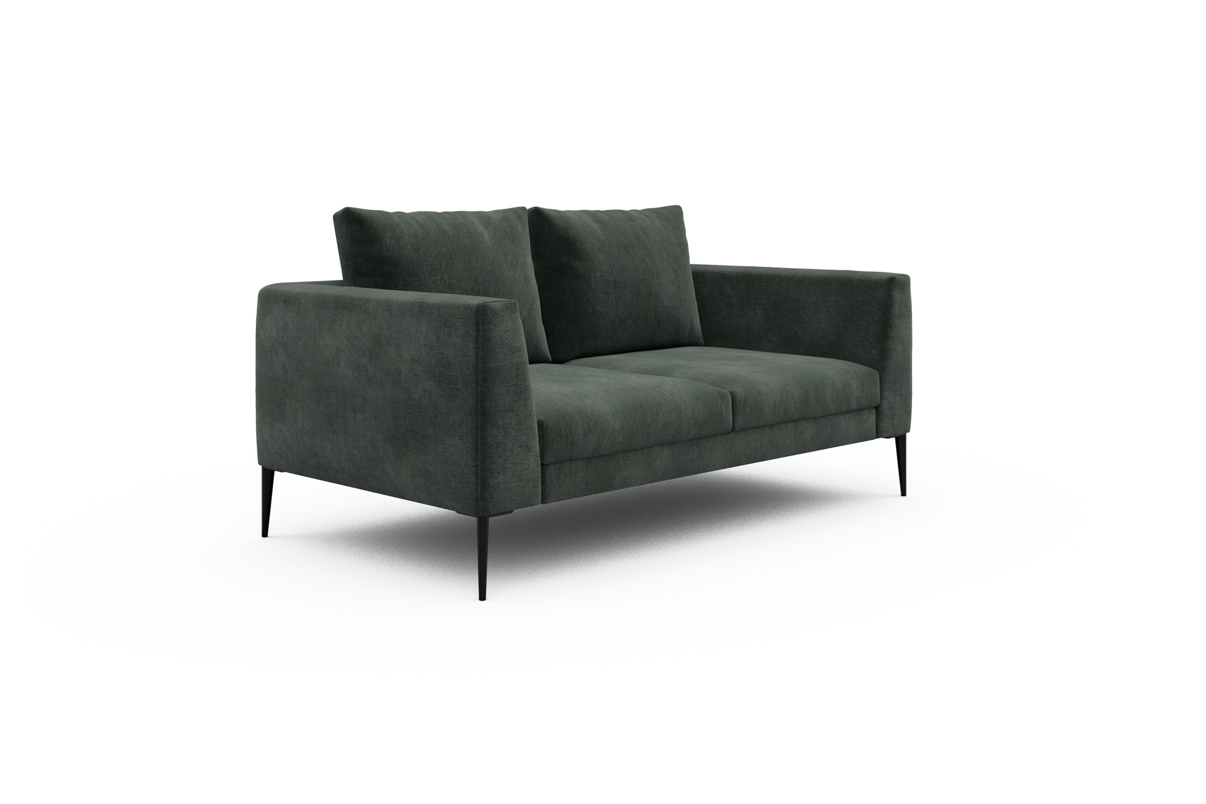 Sofa Paul 2-Sitzer Smooth-Laurel-Green