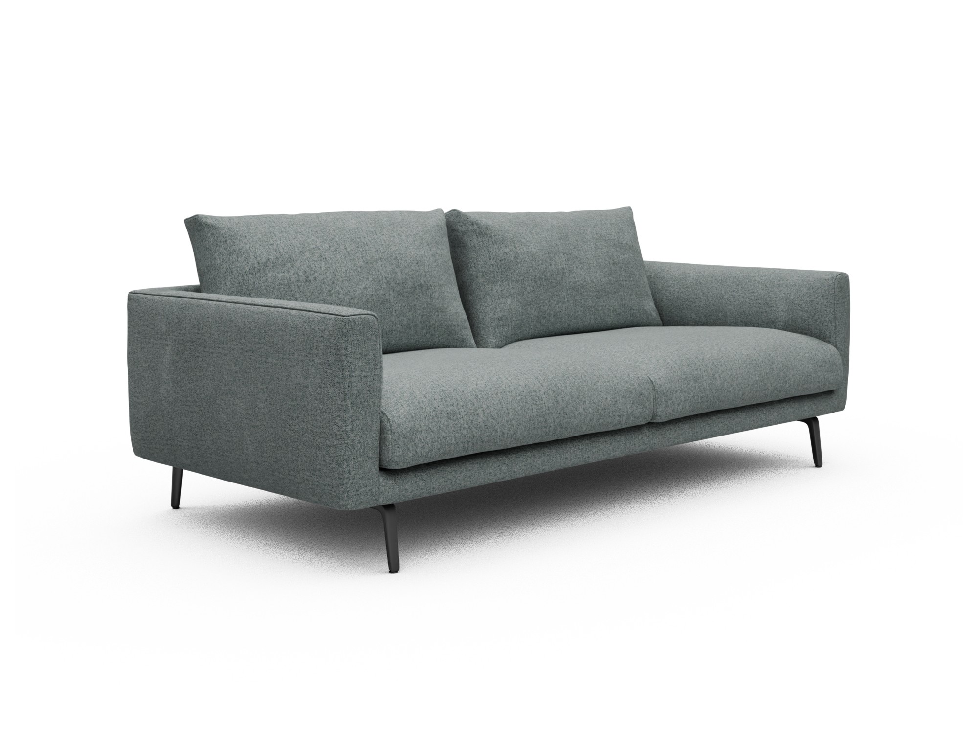 Skandi Home Sofa Karl 3-Sitzer Casone-Light-Mixed-Green moebelfaktor