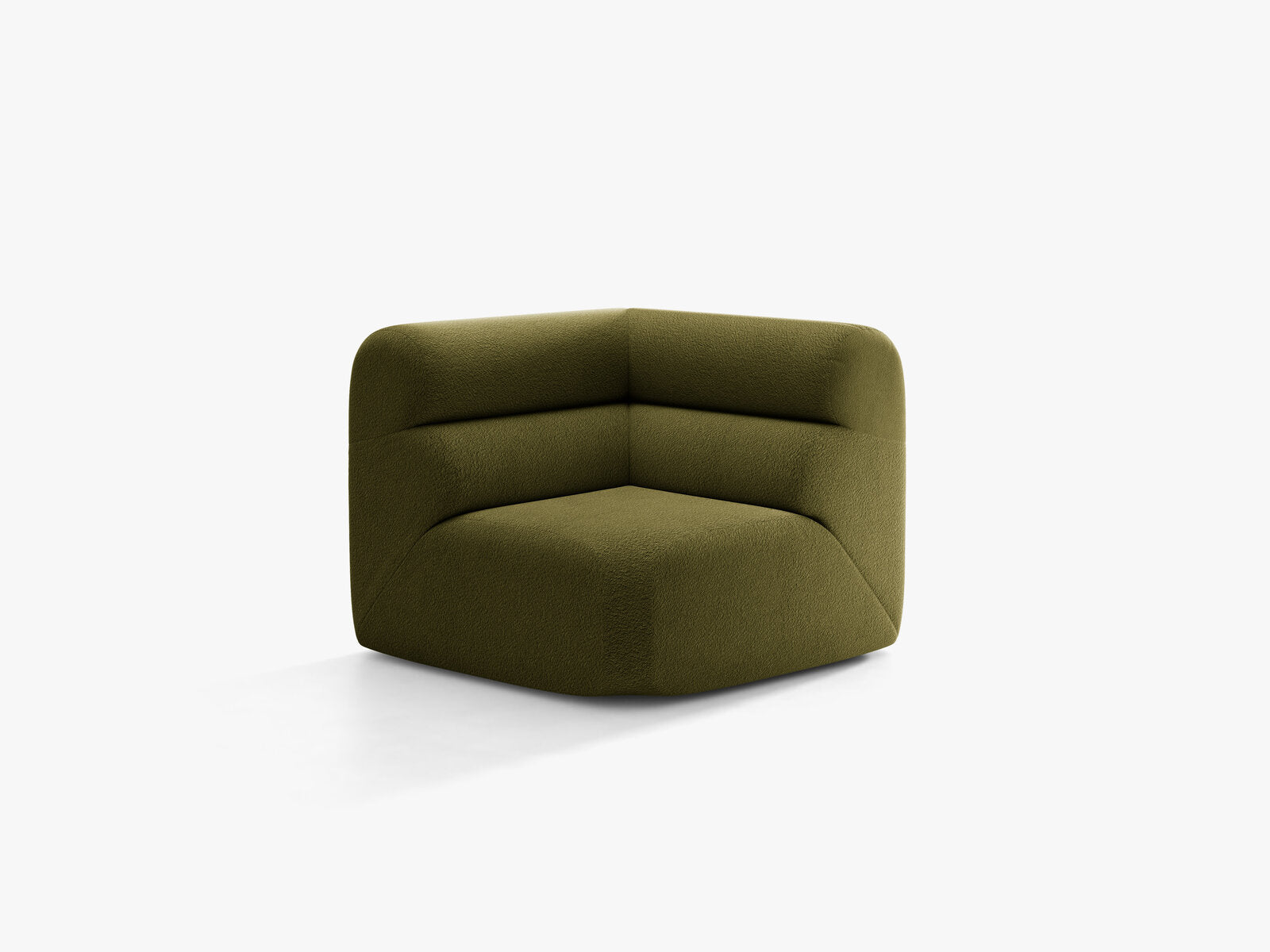 Micadoni Neo Eckmodul Boucle Baloo Dunkles Olivgrün