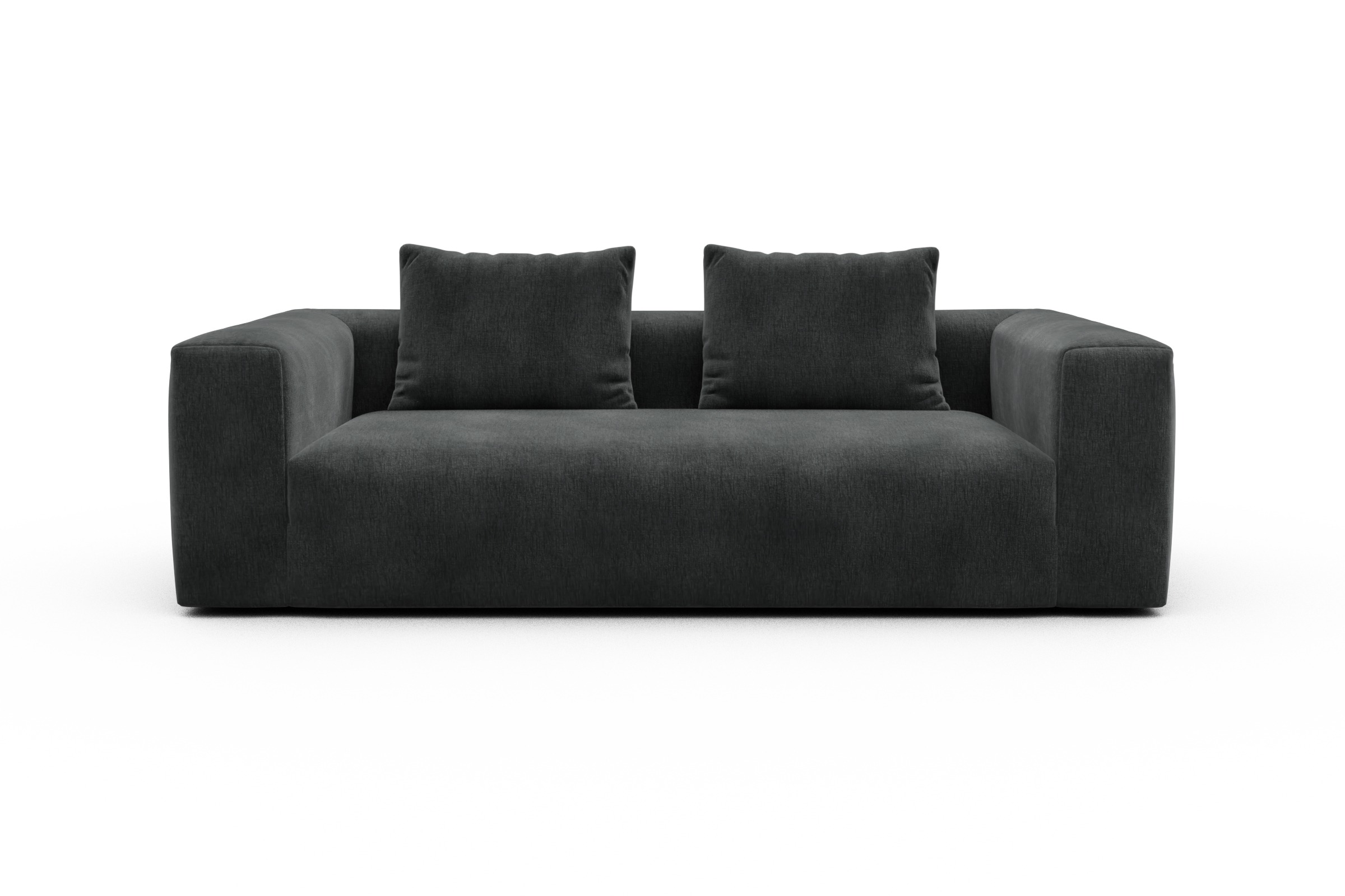 Skandi Home Sofa Fred 3-Sitzer Smooth-Deep-Warm-Grey moebelfaktor