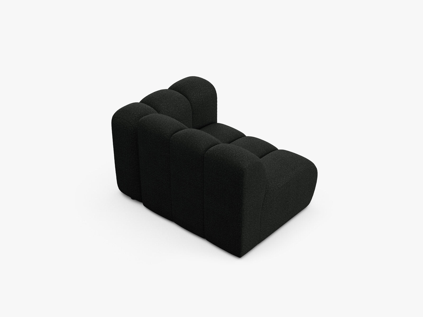 Micadoni Modul Lupine 1-Sitzer Rechts Boucle Baloo Schwarz