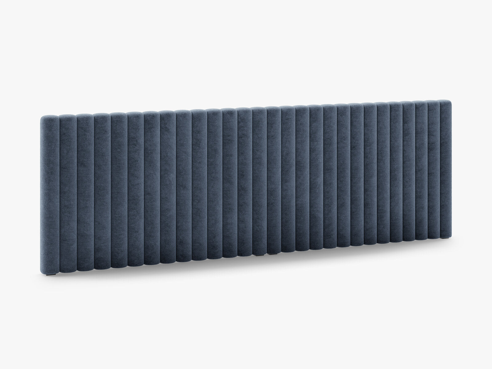 Micadoni Mistero Polster-Kopfteil Chenille Perfect Harmony Dunkelblau 280x95