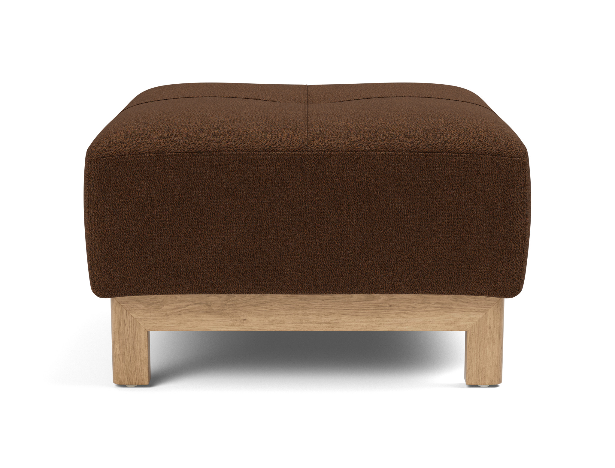 Hocker Pyxis Strukturierter Stoff Taura 359-Cappuccino