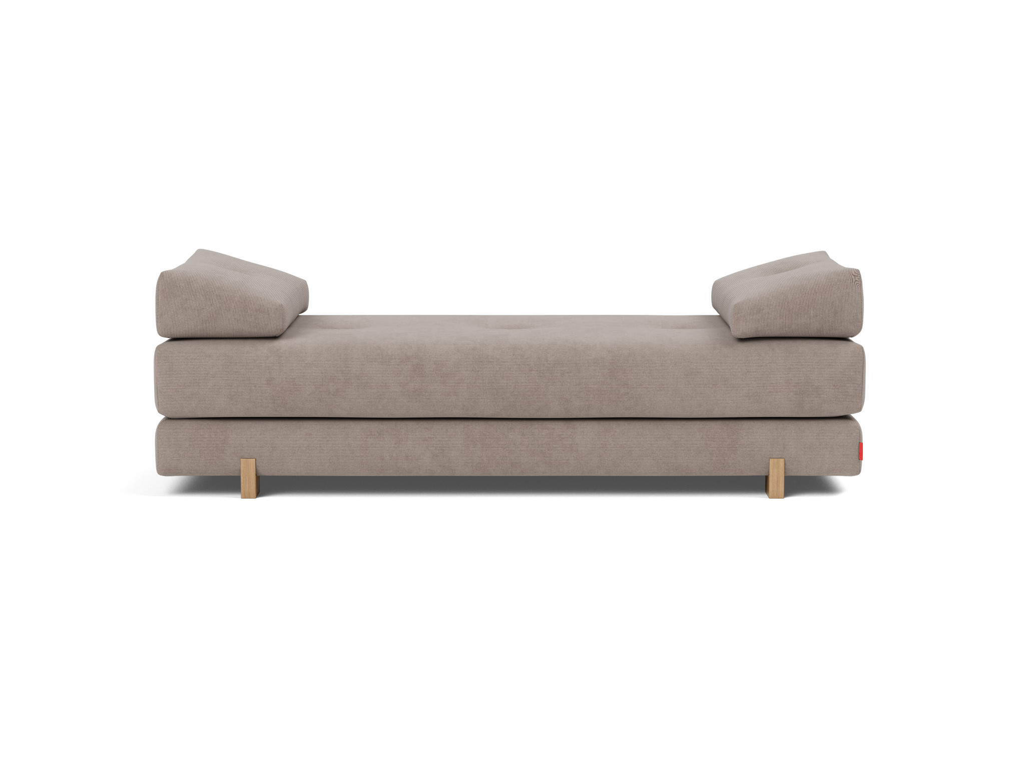 Tagesbett Sigmund Kord Cordufine 318-Beige Beine Drip Eiche