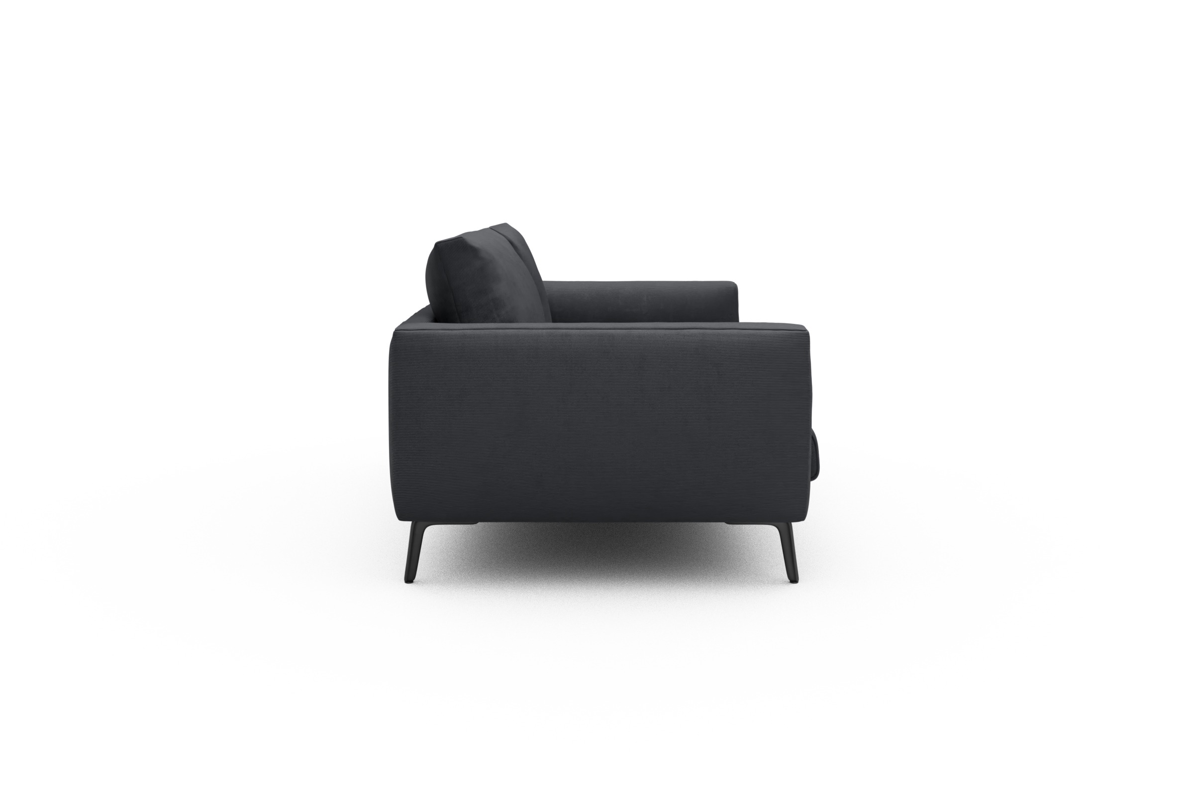 Sofa Karl 2-5-Sitzer Cordufine-Slate-Grey