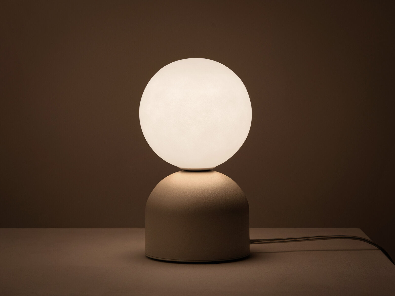 Micadoni Ely Tischlampe Beige