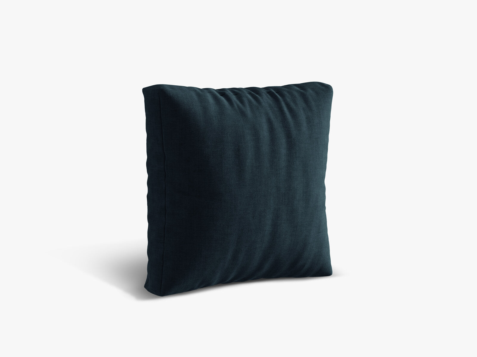 Micadoni Kissen Martina Strukturierter Stoff Boston Jeansblau 65x65