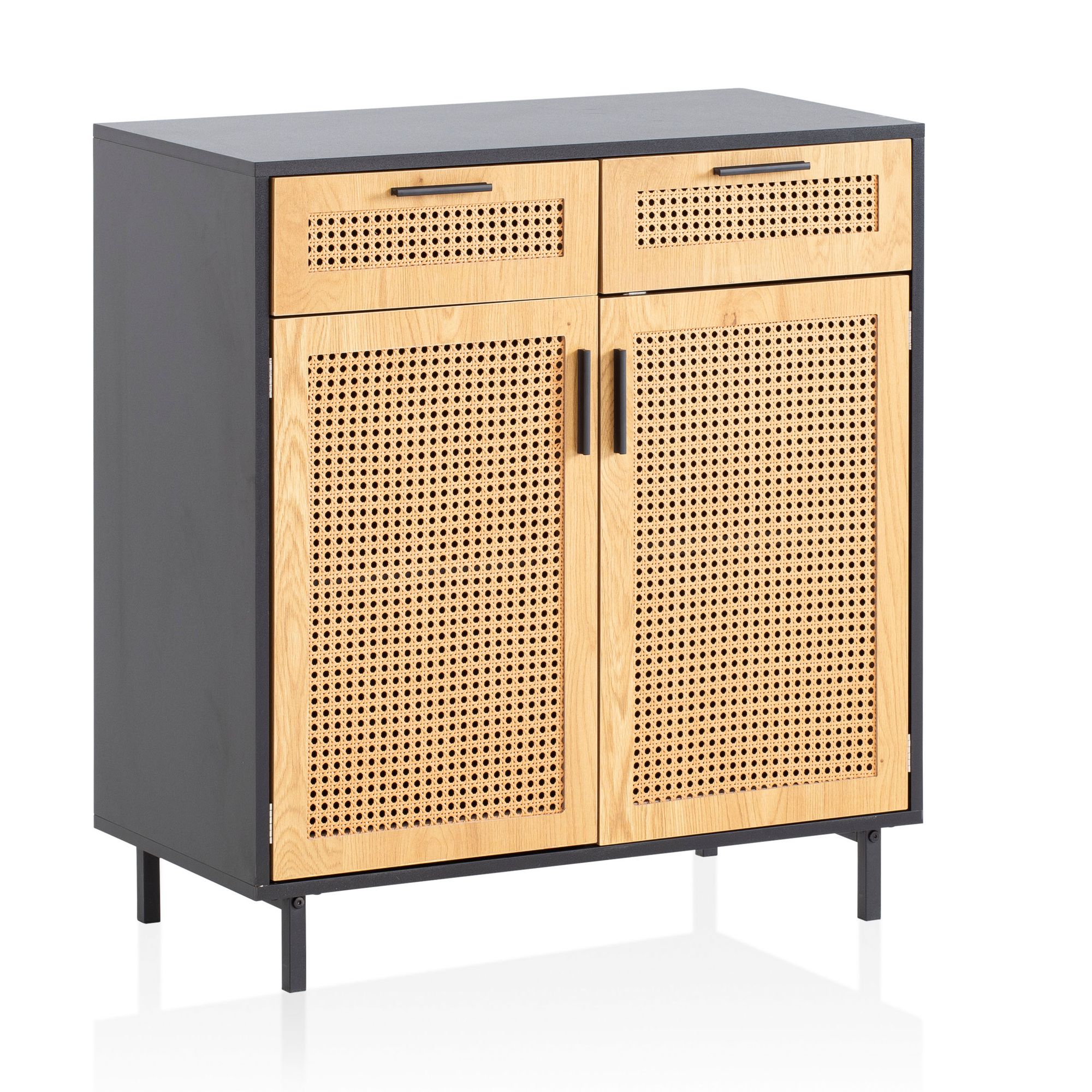 Sideboard Edland Schwarz 80 × 40 × 86,5 cm
