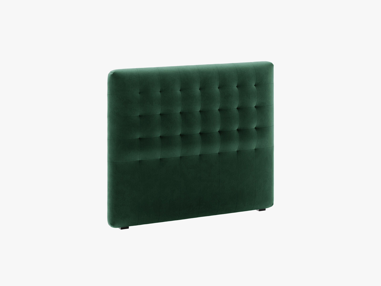 Micadoni Nova Samtiger Kopfteil 120 cm (H 95 cm) Samt Paris Grün 120x95