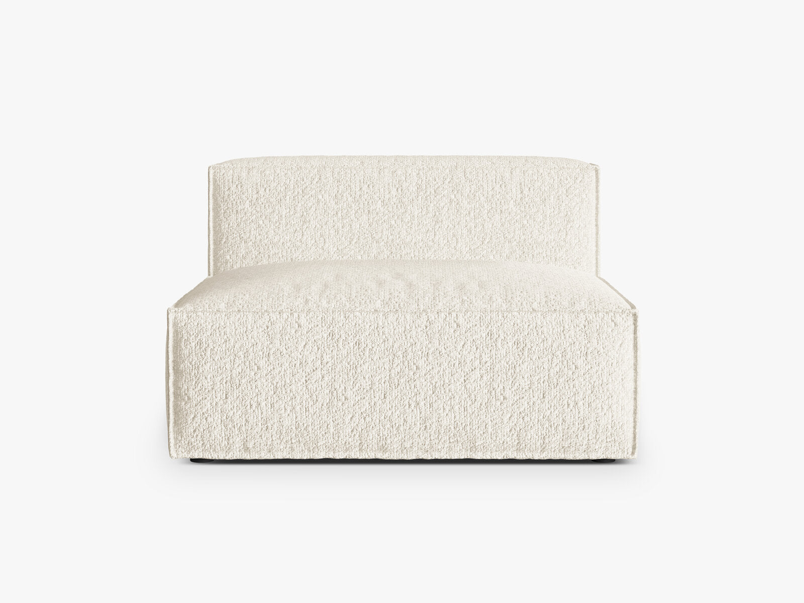 Micadoni Modul Nuria 2-Sitzer Boucle Monet Elfenbein